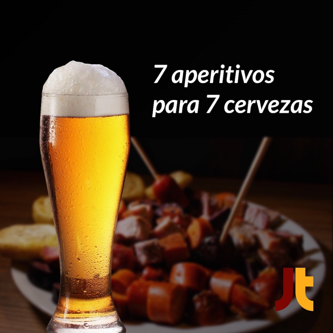 7 aperitivos para 7 cervezas
