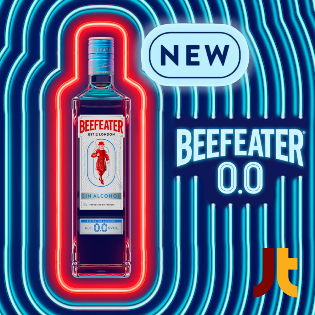 Nueva Beefeater 0,0% alcohol de Pernod Ricard