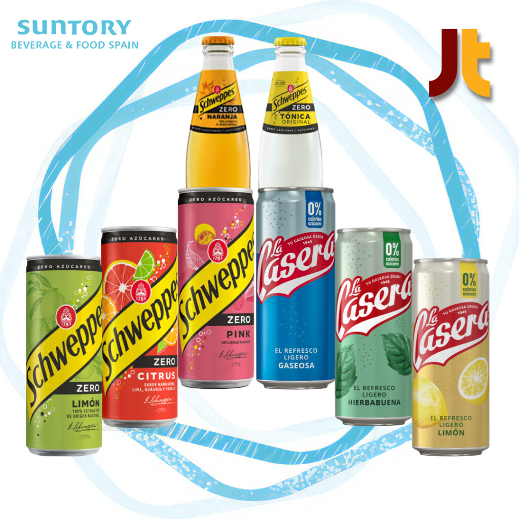 Refrescos Suntory Beverage & Food Spain cero calorias