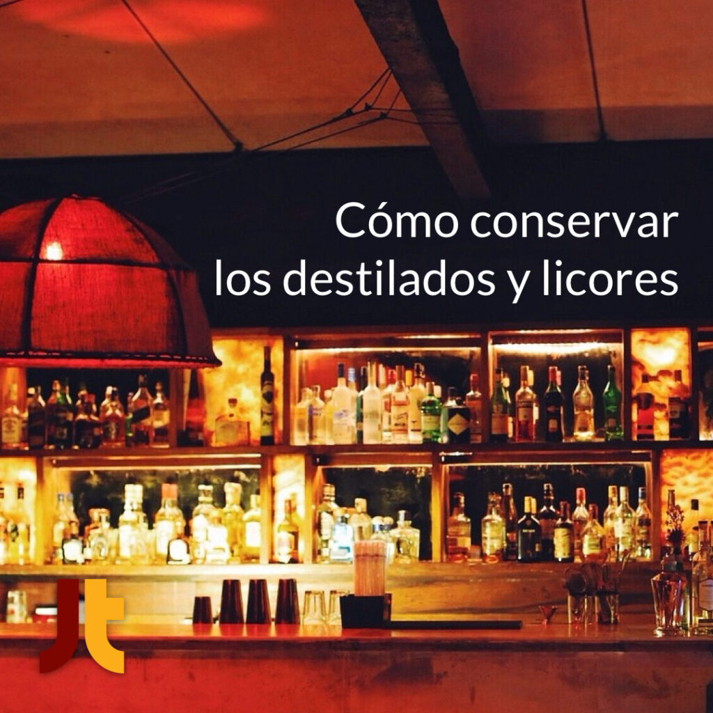 Como conservar los destilados y los licores