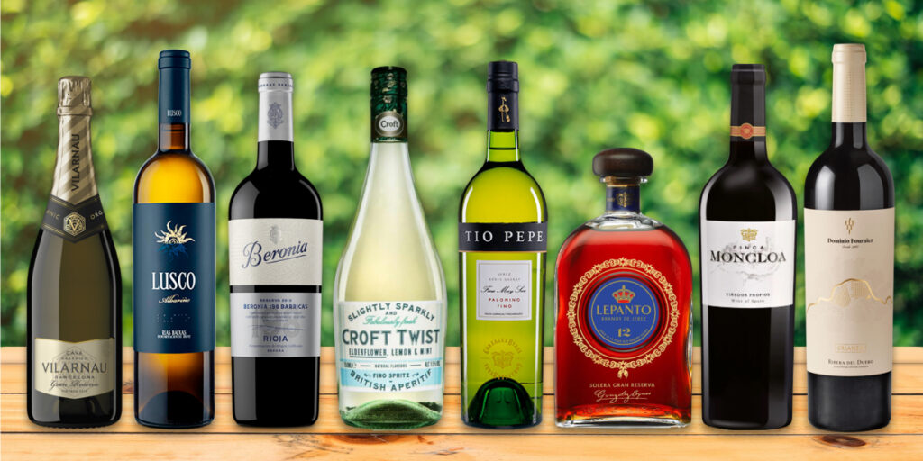 Vinos de Gonzalez Byass. Beronia, Croft Twist, Tio Pepe, Finca Moncloa, Lustau, Dominio Fournier, Cava Vilarnau