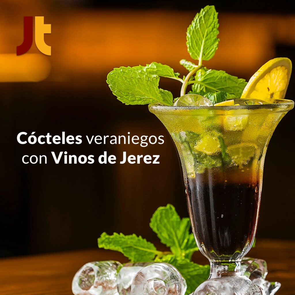 Cócteles de verano con vinos de jerez