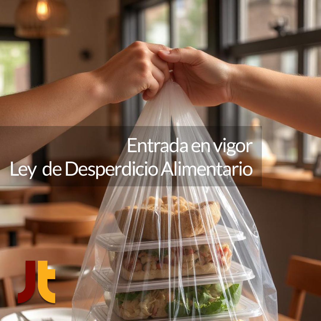 Entrada en vigor Ley desperdicio alimentario