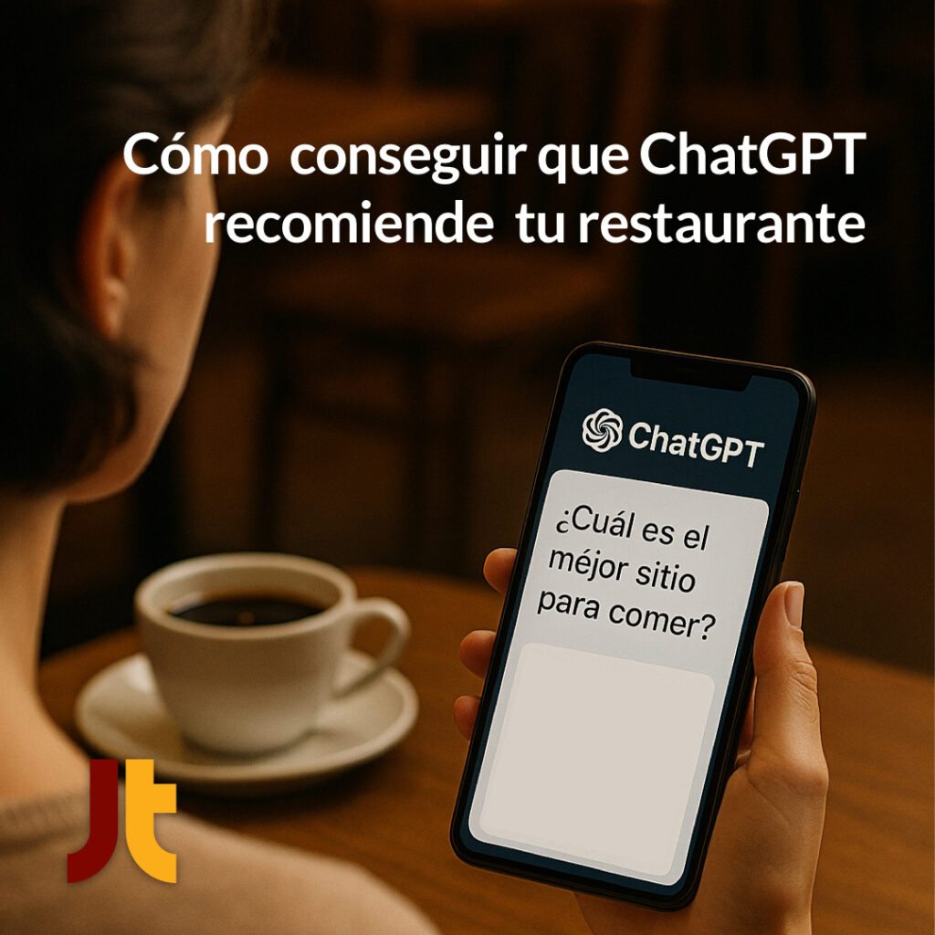 Cómo conseguir que ChatGPT recomiende tu restaurante