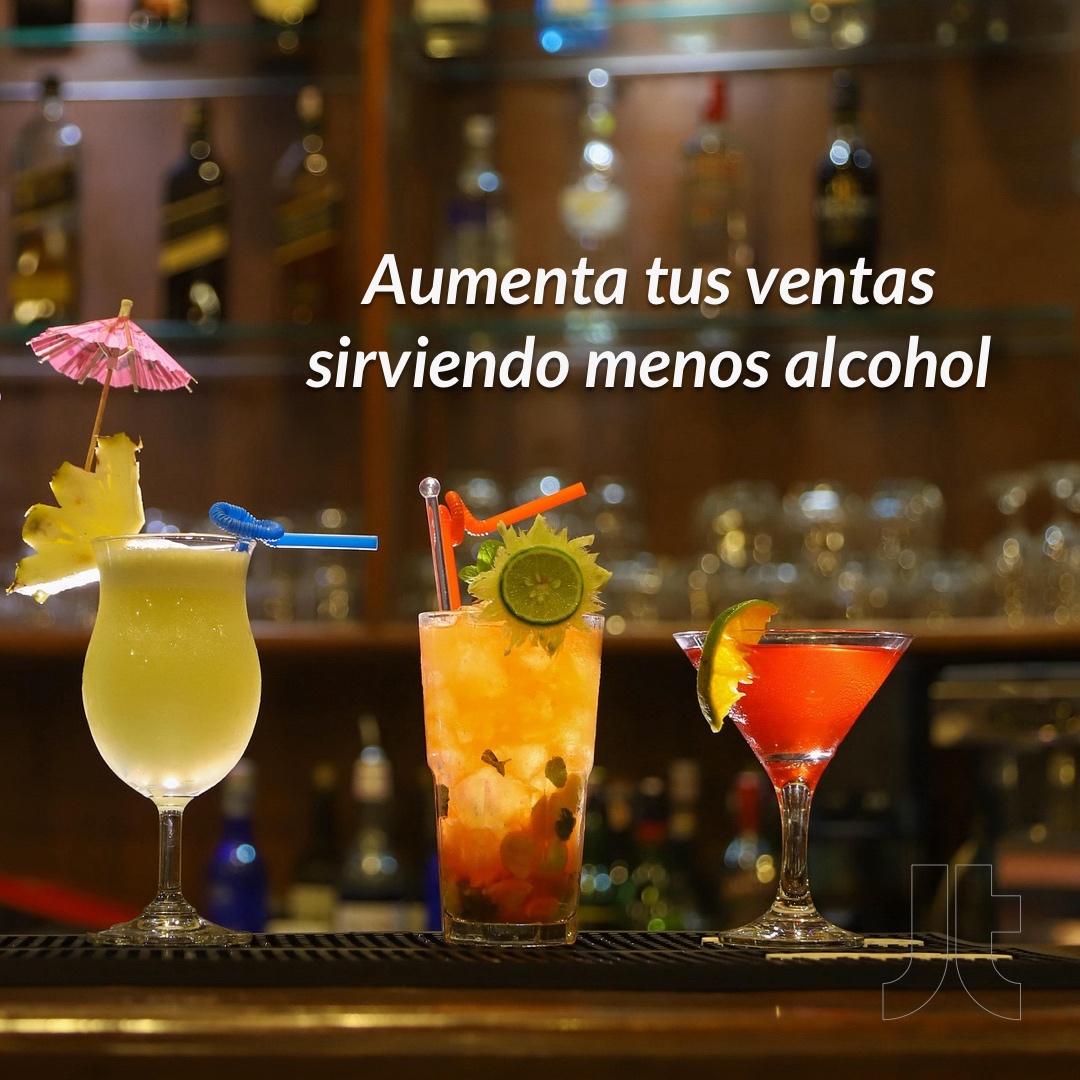 aumenta ventas sirviendo menos alcohol