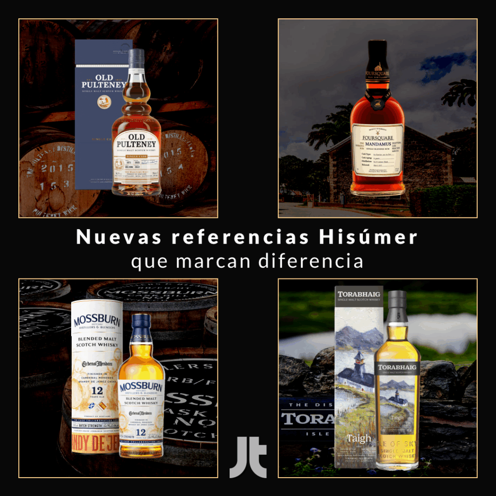 Hisúmer novedades destilados premium