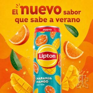 Nuevo Lipton Ice Tea Naranja Mango