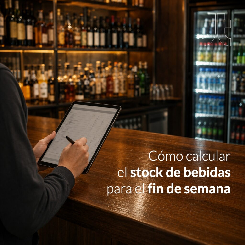 Cómo calcular el stock de bebidas para el fin de semana